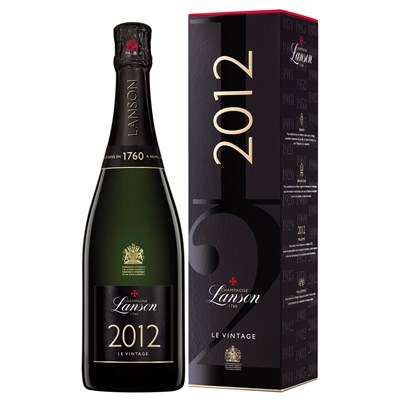 Send Lanson Le Vintage 2012 Champagne 75cl